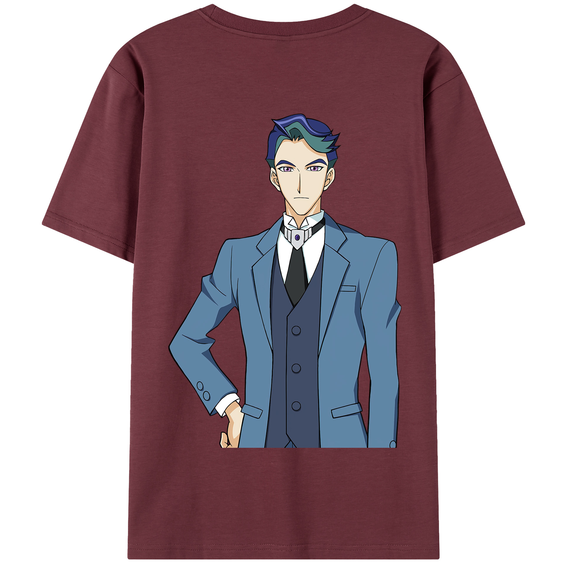 （画像用） 遊☆戯☆王 Yu-Gi-Oh! 綿100％半袖Tシャツ（背面プリント）